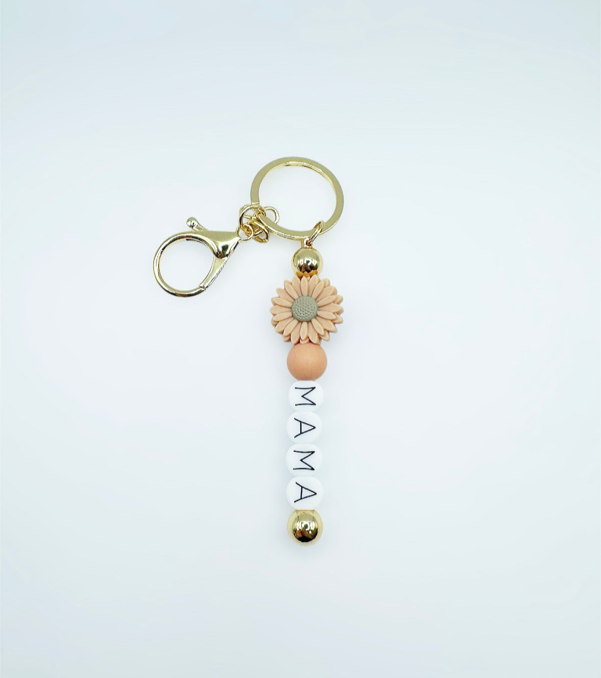 Mama Flower Keychain