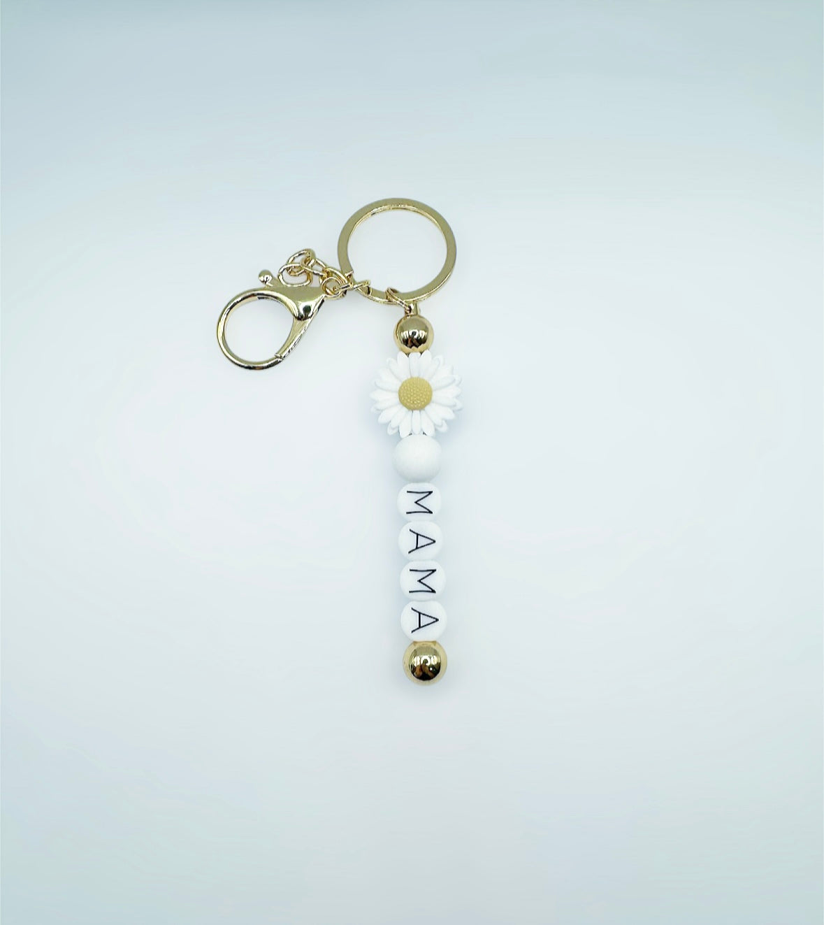 Mama Flower Keychain