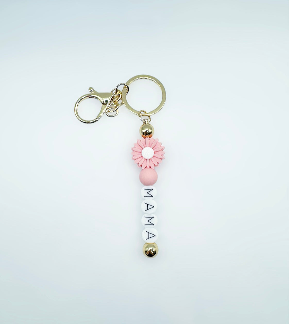 Mama Flower Keychain