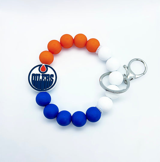 “Oilers” Wristlet