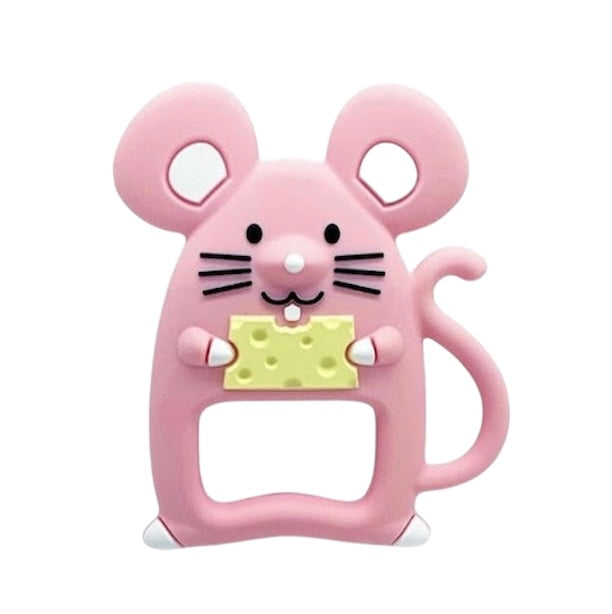 Personalized Teether with Silicone Attachment