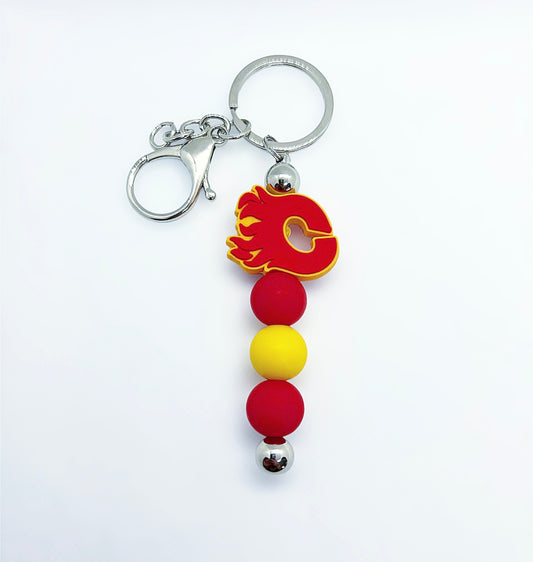 “Calgary Flames” Keychain