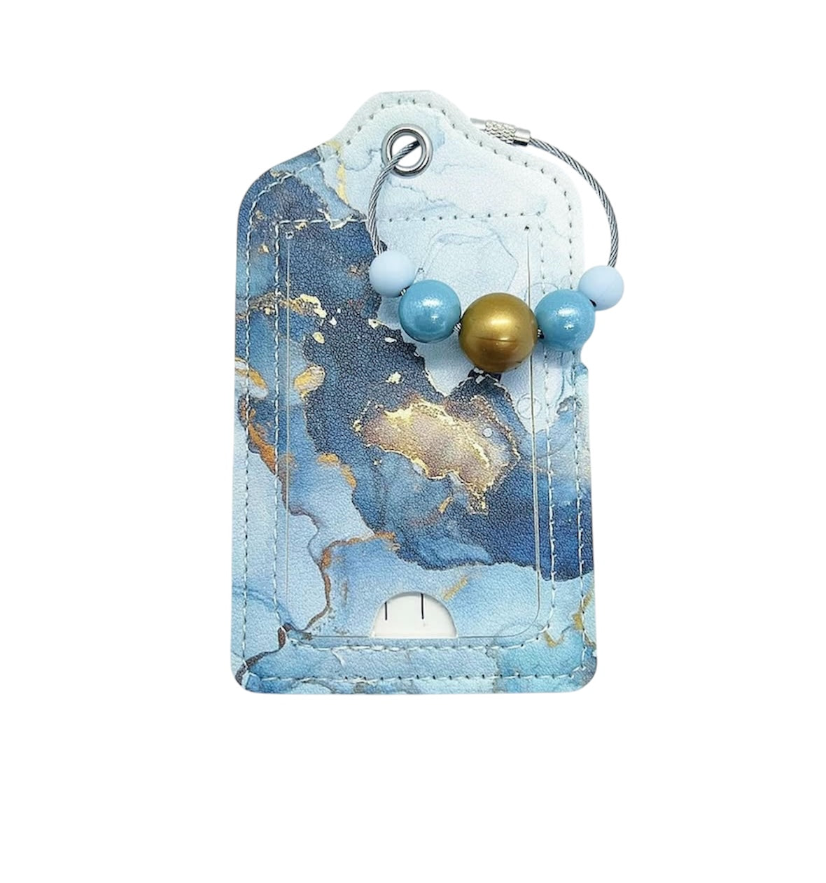 Marbled Granite Luggage Tag