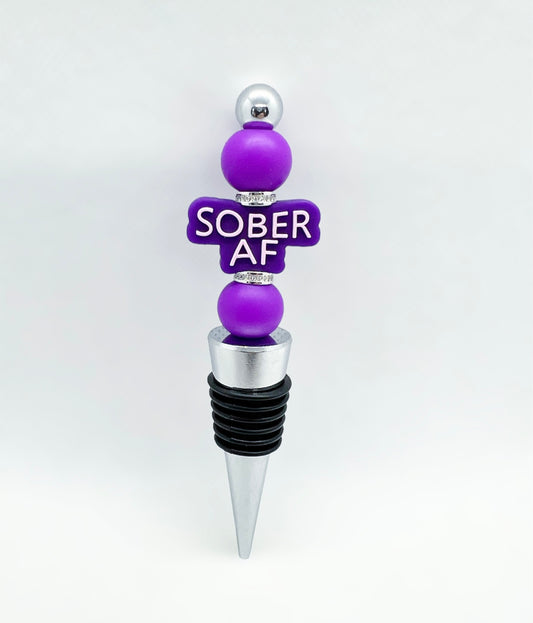 Sober AF Wine Stopper