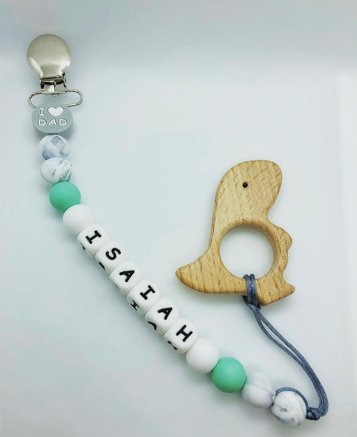 Personalized Pacifier Clip