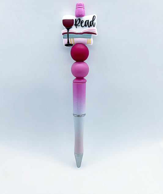 "Wine and Read" Pen